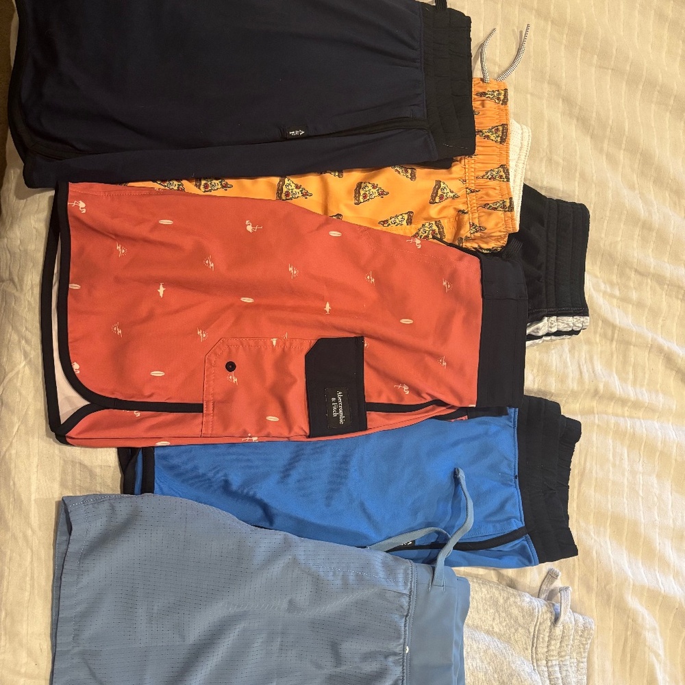 Boys shorts and bathing suits